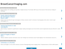 Tablet Screenshot of breastcancerimaging.blogspot.com