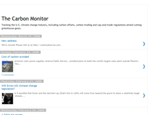 Tablet Screenshot of carbonmonitor.blogspot.com