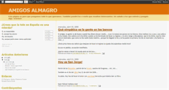 Desktop Screenshot of amigosalmagro.blogspot.com