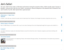 Tablet Screenshot of jensafari.blogspot.com