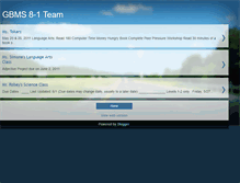 Tablet Screenshot of gbms81.blogspot.com