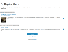 Tablet Screenshot of hayden-kho.blogspot.com