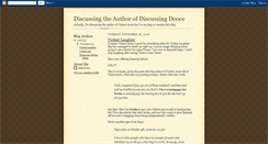 Desktop Screenshot of discussingdooce2.blogspot.com