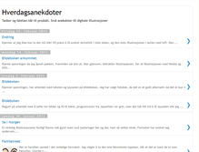 Tablet Screenshot of hverdagsanekdoter.blogspot.com