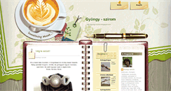 Desktop Screenshot of gyongy-szirom.blogspot.com