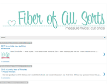 Tablet Screenshot of fiberofallsorts.blogspot.com