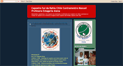 Desktop Screenshot of capoeirasuldabahialareina.blogspot.com