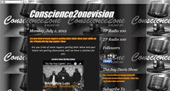 Desktop Screenshot of conscience2onevisionlive.blogspot.com