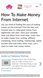 Mobile Screenshot of how-to-make-money-from-internet.blogspot.com