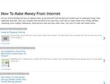 Tablet Screenshot of how-to-make-money-from-internet.blogspot.com