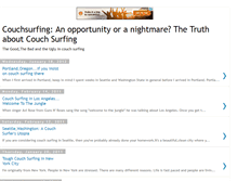 Tablet Screenshot of couchsurfing101.blogspot.com