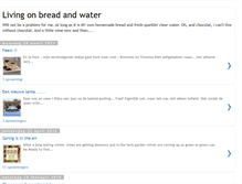 Tablet Screenshot of livingonbreadandwater.blogspot.com