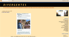 Desktop Screenshot of mendozadivergente.blogspot.com