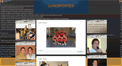 Desktop Screenshot of lune-esportes.blogspot.com