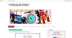 Desktop Screenshot of estrellasdecordel.blogspot.com