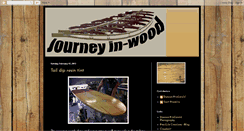 Desktop Screenshot of journeyinwood.blogspot.com