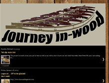 Tablet Screenshot of journeyinwood.blogspot.com