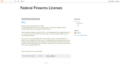 Desktop Screenshot of federalfirearmslicenses.blogspot.com