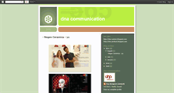 Desktop Screenshot of dna-communication.blogspot.com