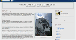 Desktop Screenshot of greatjoballweek.blogspot.com