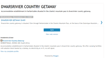 Tablet Screenshot of dwarsrivier.blogspot.com