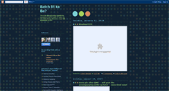 Desktop Screenshot of lufhsbatch81.blogspot.com