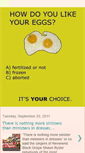 Mobile Screenshot of choiceeggs.blogspot.com