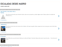 Tablet Screenshot of escaladasdesdemadrid.blogspot.com
