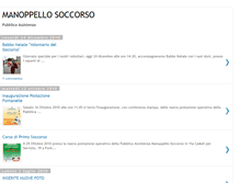 Tablet Screenshot of manoppellosoccorso.blogspot.com