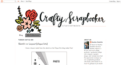 Desktop Screenshot of craftyscrapbooker.blogspot.com