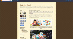 Desktop Screenshot of cakesbycaryl.blogspot.com