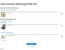 Tablet Screenshot of erfanseo.blogspot.com