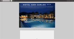 Desktop Screenshot of hotelsancarlosroses.blogspot.com