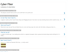Tablet Screenshot of cyberfyber.blogspot.com