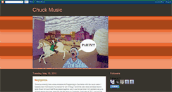 Desktop Screenshot of chuckmusicblog.blogspot.com