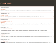 Tablet Screenshot of chuckmusicblog.blogspot.com