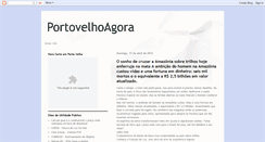 Desktop Screenshot of portovelhoagora.blogspot.com