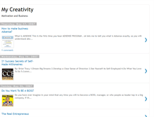 Tablet Screenshot of hadi-creativity.blogspot.com