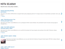 Tablet Screenshot of notasejarah.blogspot.com