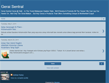 Tablet Screenshot of geraisentral.blogspot.com