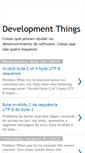 Mobile Screenshot of developmentthings.blogspot.com