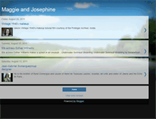 Tablet Screenshot of maggieandjosephine.blogspot.com