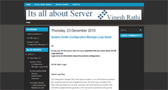 Desktop Screenshot of itsallaboutserver.blogspot.com