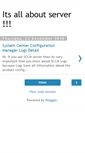 Mobile Screenshot of itsallaboutserver.blogspot.com