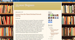 Desktop Screenshot of 55000degrees.blogspot.com