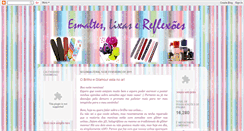 Desktop Screenshot of esmaltesereflexoes.blogspot.com