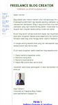 Mobile Screenshot of freelanceblogcreator.blogspot.com