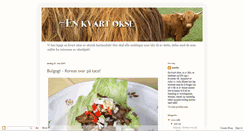Desktop Screenshot of en-kvart-okse.blogspot.com
