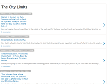 Tablet Screenshot of citylimitscitylights.blogspot.com
