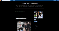 Desktop Screenshot of bostonrockarchives.blogspot.com